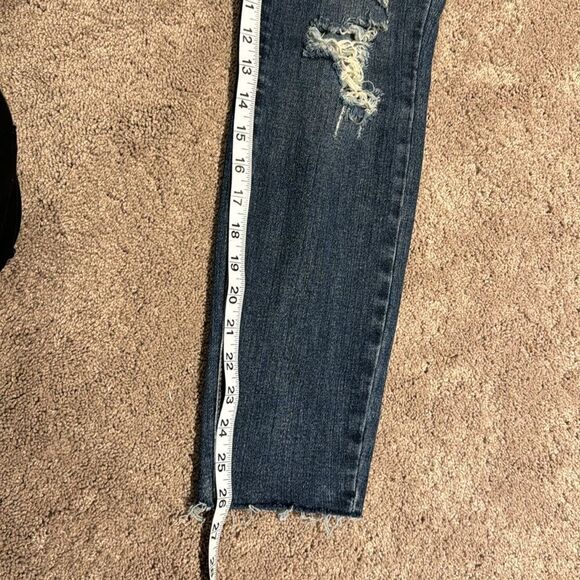 Judy blue! Dark stretchy relaxed denim size 3 like new - Picture 6 of 9